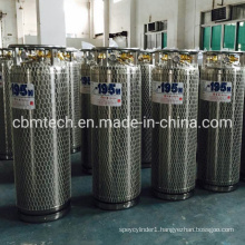 Liquid Oxygen/Argon/Nitrogen Cryogenic Dewar Cylinders